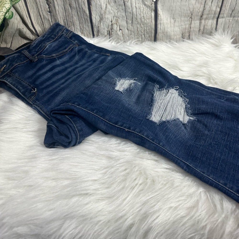 Plus Size Buckle Black Label Flare Jeans !!